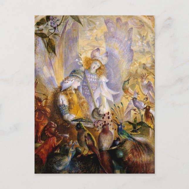 "Konserten" av Fitzgerald Vykort (Framsida)