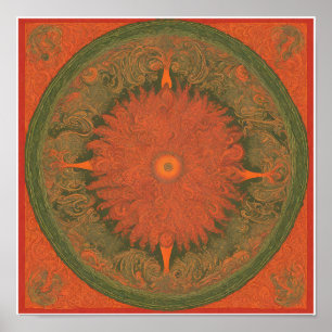 konsertkonsert, psychedelic sten, paisley, poster