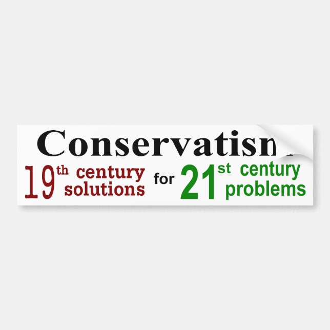 Konservatism 19 bildekal (Framsidan)