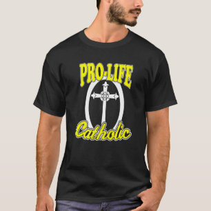 Konservativ Abortmotståndare Pro Liv Kristen Katol T Shirt