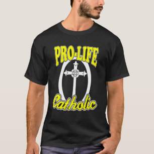 Konservativ Abortmotståndare Pro Liv Kristen Katol T Shirt
