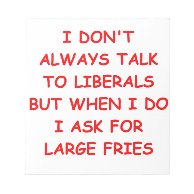 konservativ anteckningsblock (Framsida)