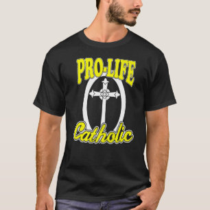 Konservativ Anti Abortion Pro Life Christian Cath T Shirt