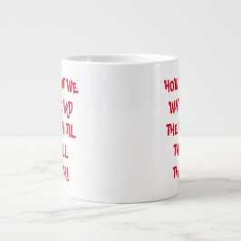 Konservativ Anti Leftist Mainstream Media Bias Jumbo Mugg