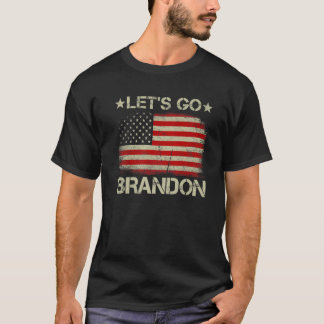 Konservativ Anti-Liberal American Flagga Låt oss G T Shirt