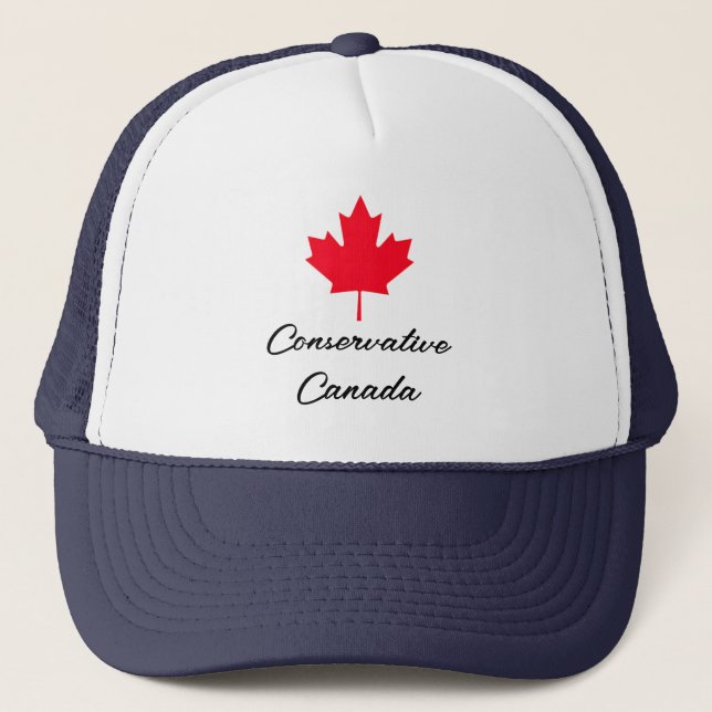 Konservativ Canada Truckerhatt Keps (Framsida)