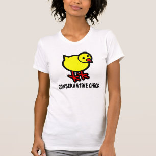 Konservativ chick, damT-tröja Tröja