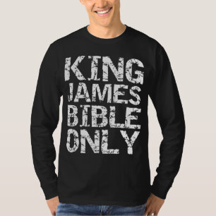 Konservativ Christian Translation Kung James Bibl T Shirt