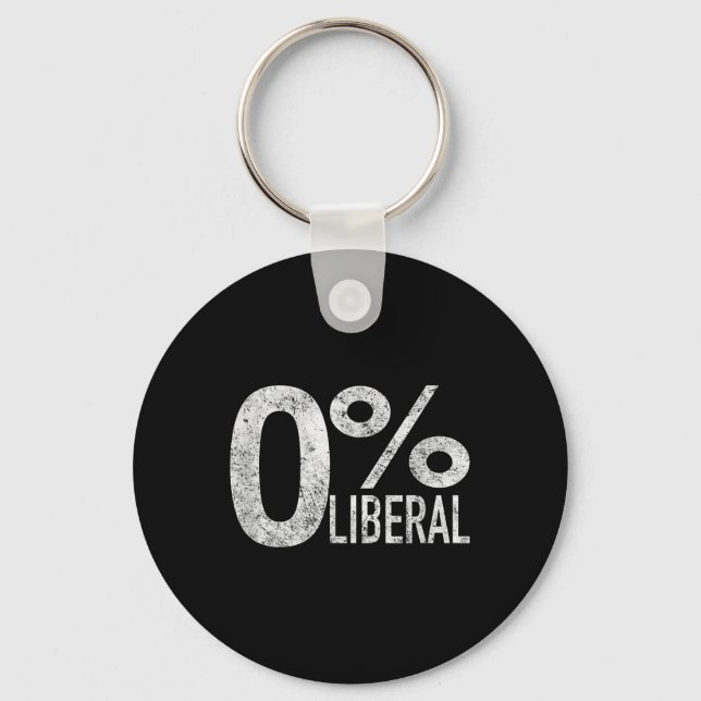 Konservativ efter design, företaget Anti-Liberal Nyckelring (Framsida)