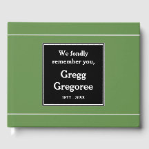 Konservativ, enkel begravningsgäst Bok