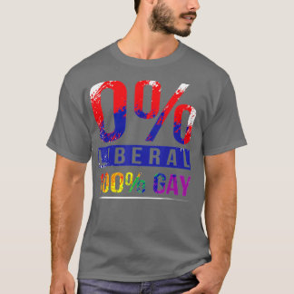 Konservativ Gay pride Rainbow Flagga LGB T Shirt