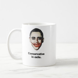 Konservativ i exil kaffemugg