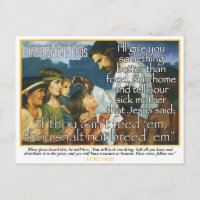 Konservativ Jesus om att hjälpa de fattiga
