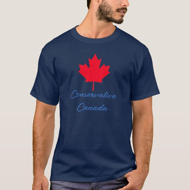 Konservativ Kanada T-Shirt (Framsida)