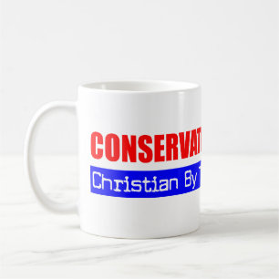 Konservativ kristen kaffemugg
