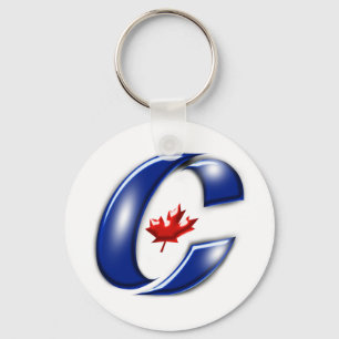 Konservativ Party i Kanada:s politiska Merchandise Nyckelring