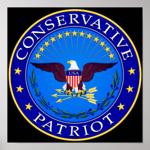 Konservativ Patriot Poster