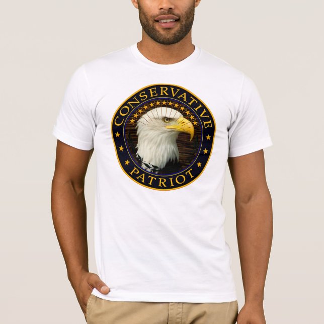 Konservativ patriot t-shirt (Framsida)