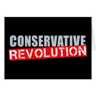 Konservativ revolution hälsningskort