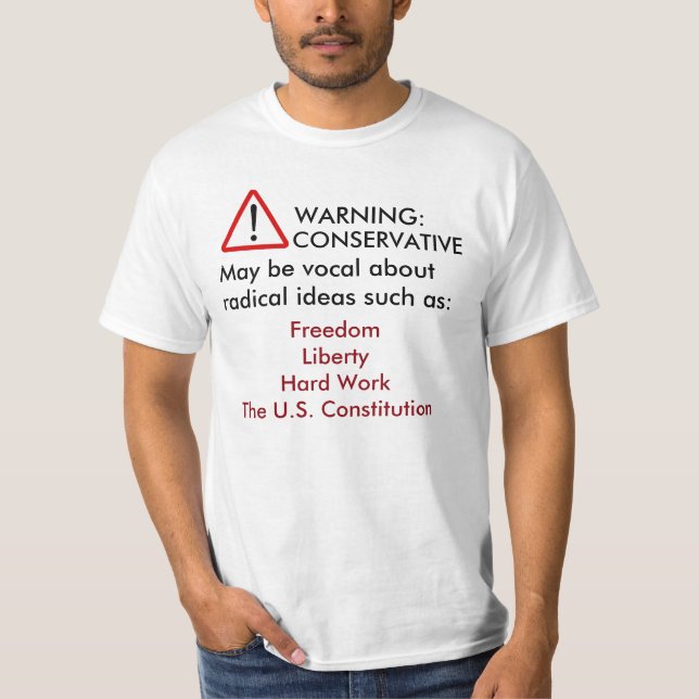Konservativ T T-shirt (Framsida)