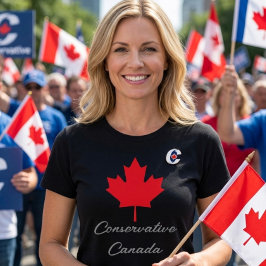 Konservativa Kanada. RÖSTA Konservativa Kanada 202 T Shirt