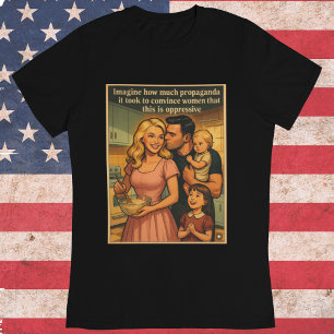 Konservativet kritiskt politiskt felaktigt t shirt
