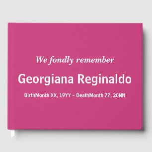 Konservativet Memorial Guestbook Gästböcker