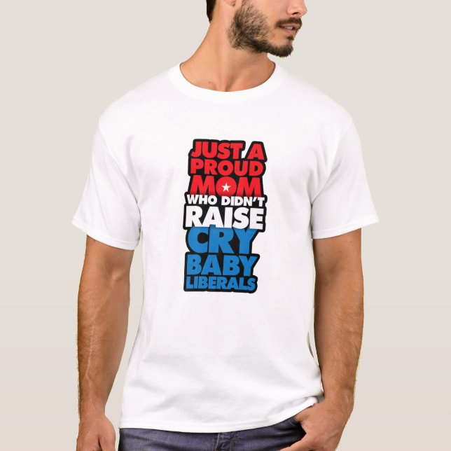 Konservativet Republican M T Shirt (Framsida)