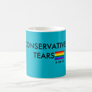 Konservativet river #lovewins kaffemugg