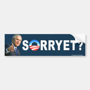 Konservativet "Sorryet?", stötdekal? Bildekal
