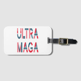 Konservativet Ultra MAGA Trump Patriotic Republica Bagagebricka