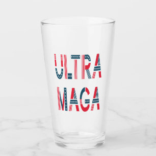 Konservativet Ultra MAGA Trump Patriotic Republica Glaskopp