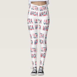 Konservativet Ultra MAGA Trump Patriotic Republica Leggings