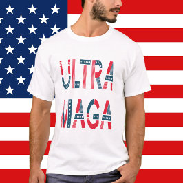 Konservativet Ultra MAGA Trump Patriotic Republica T Shirt