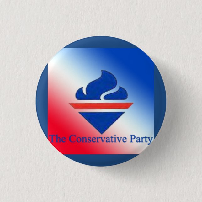 Konservativets gamla Logotyp i Party Knapp (Framsida)