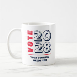 Konservativets republikanska demokratiska väljare kaffemugg