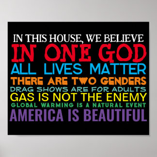 KONSERVATIVETS VÄRDEN - POSTER