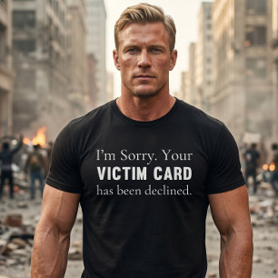 Konservativt politiskt inkorrekt offerkort t shirt
