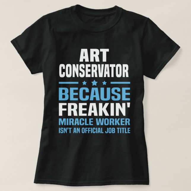 Konservator T Shirt (Design framsida)