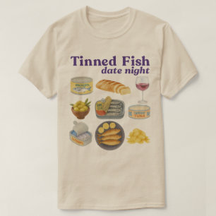 Konserverad Fisk Dejtingsnatt Baby , Konserverad F T Shirt