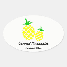 Konserverade Ananas Konserver Etikett