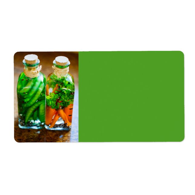 Konserverade grönsaker fraktsedel (Framsidan)