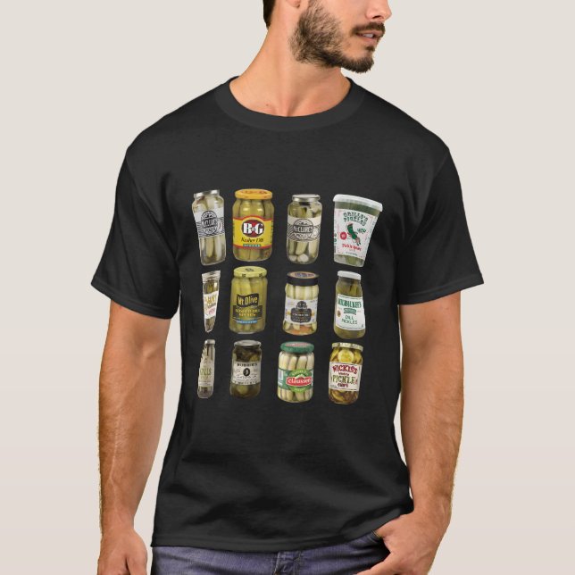 Konserverade Pickles T Shirt (Framsida)