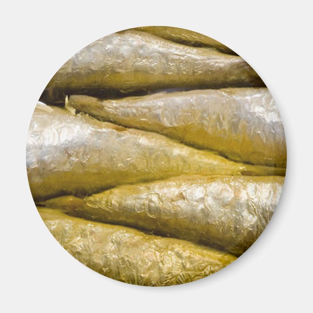 Konserverade sardiner magnet (Framsidan)