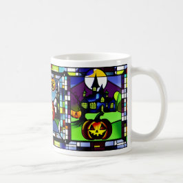 Konserverat glas Halloween Haunween House Mugg