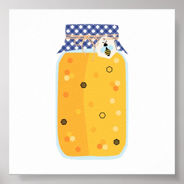 Konserveringsfoder - honung poster (Framsidan)