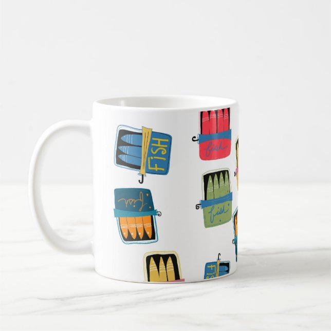 Konservfiskmugg Kaffemugg (Vänster)