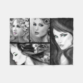 Könsfantasisagor Fleecefilt