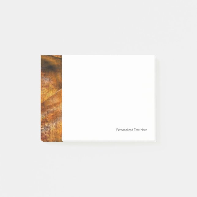 Konsfärgad bakgrund för abstrakt post-it block (Framsida)