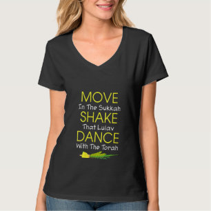 Könsflytt in i Sukkah-skalan som Lulav Dance W T Shirt